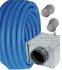 Kit Ventilation Double flux Aldes InspirAIR® Top 300 Classic ou Prémium + Télécommande + ensemble 3+5 bouches + 2 répartiteurs + Flexigaine 2x 50m Ø75mm