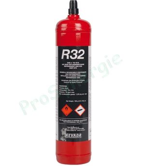 Bouteille de gaz 900mL - Réfrigérant R32 - 1kg