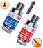 Raccord anti-retour pare flamme SafeGuard 2 - Montage Détendeur - Oxygène ou gaz combustible - Entrée 3/8´´ Femelle - Sortie 3/8´´ Mâle