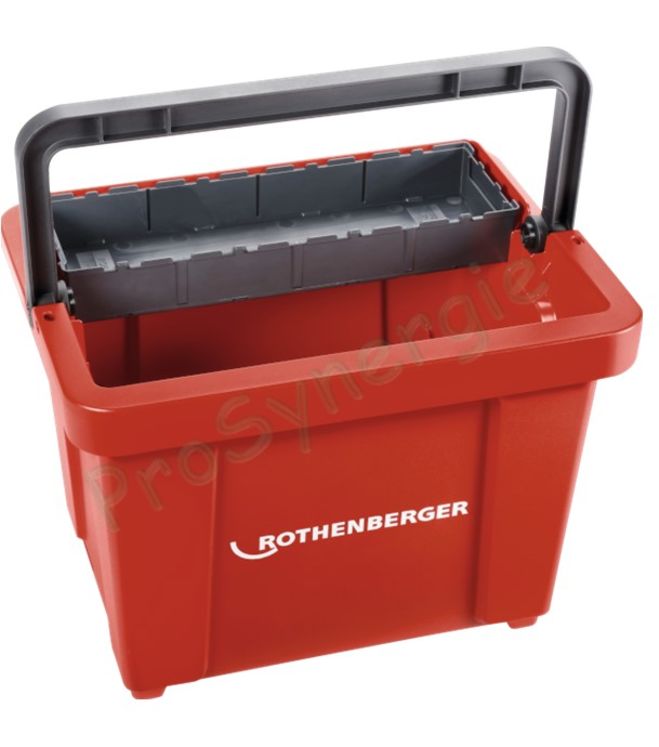 Caisse de chantier ROBUCKET - 39,5 x 31,2 x 32,1 cm - Avec 1 casier ROBOX B2650