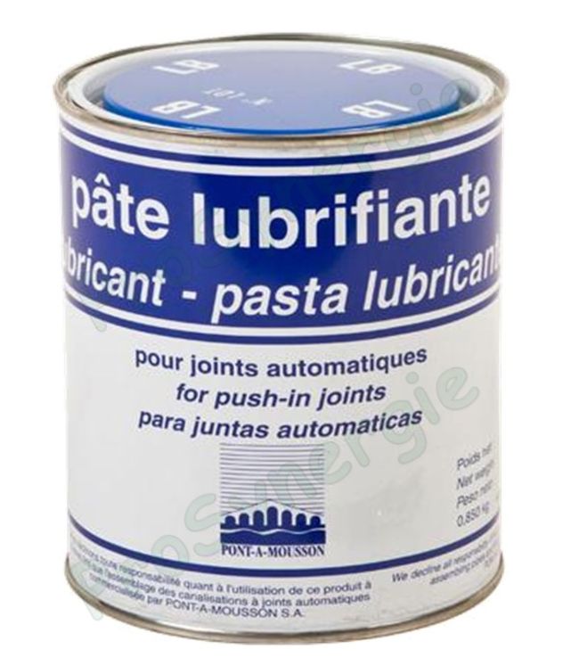 Pâte lubrifiante 0,85kg pour tuyau adduction en fonte