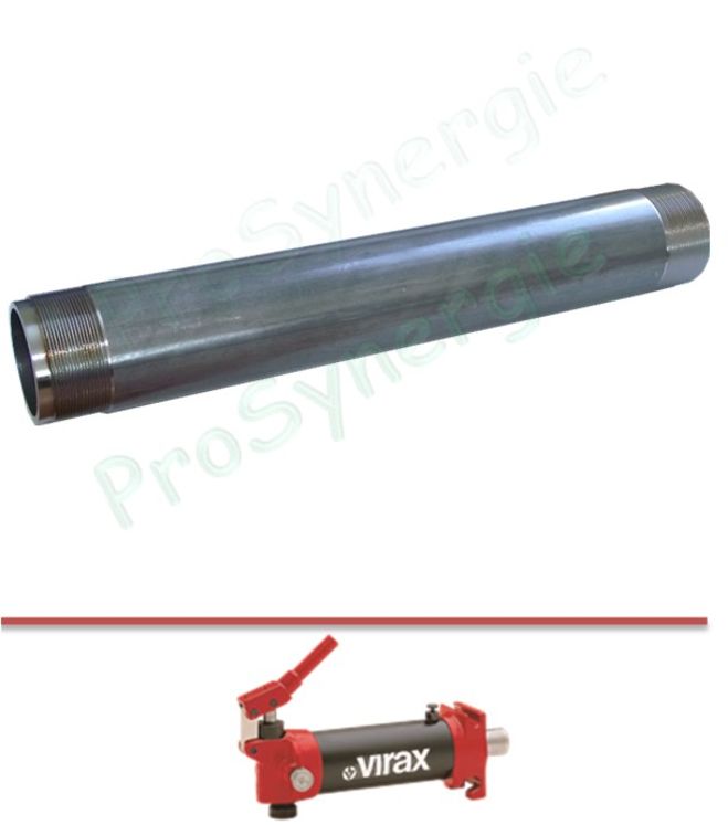 Cylindre de vérin n°2 manuel et n°2 électrique pour cintreuse hydraulique