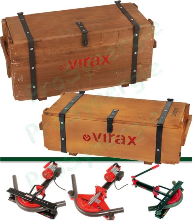 Coffre en bois pour Cintreuse Hydraulique Virax