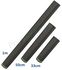 Tuyau de poêle av. joint viton (mâle rétreint) acier 1mm émaillé noir mat Ø 80 et 100mm longueur 1m / 50cm / 33cm