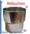 Réduction fumisterie Rigidten Inox 316 Ø Femelle 350 mm Ø Mâle 250 mm