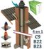 Kit ´´Base´´ EcoNext condensation - Montage 4 en 1 (Plafond / Mural - C9 / B2)
