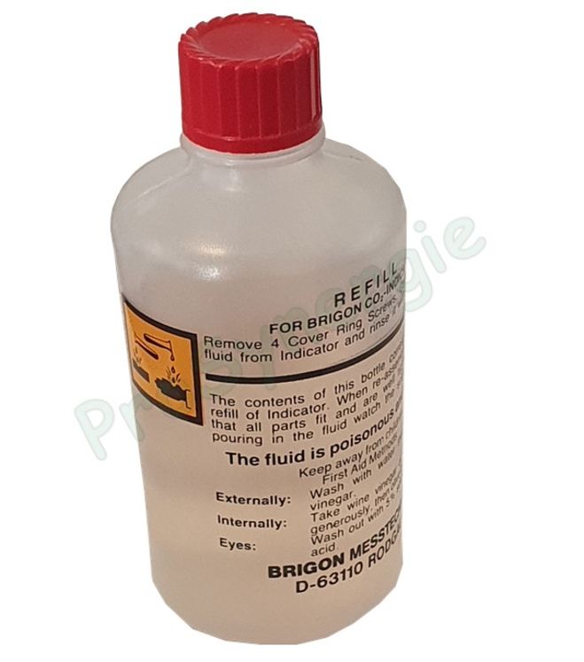 Brigon 4192 - Liquide de mesure CO² (7 remplissages) pour Indicateur Testoryt