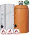 Ballon ECS +Eco Vertical sur pieds Acier Thermo-Laqué (ATL) ou Inox 316L 300 à 3 000 litres Option 1 ou 2 trous d`homme DN200 ou 400 Isolant M0, M1 ou M3