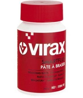 Pâte à braser Virax Smartflux - Pot de 250 gr - Change de couleur à la température de brasage