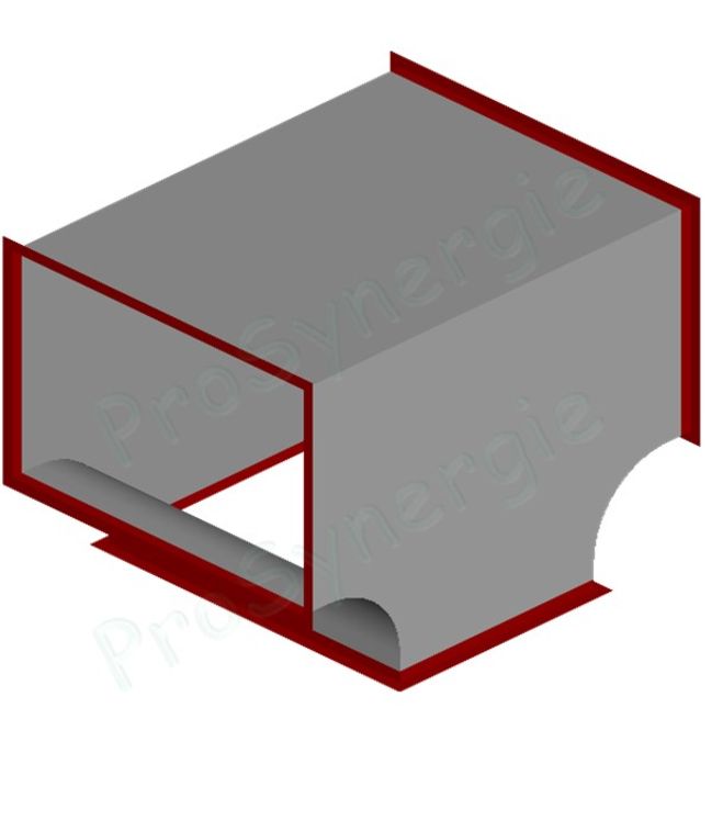 TER - Té équerre Rectangulaire à Cadre