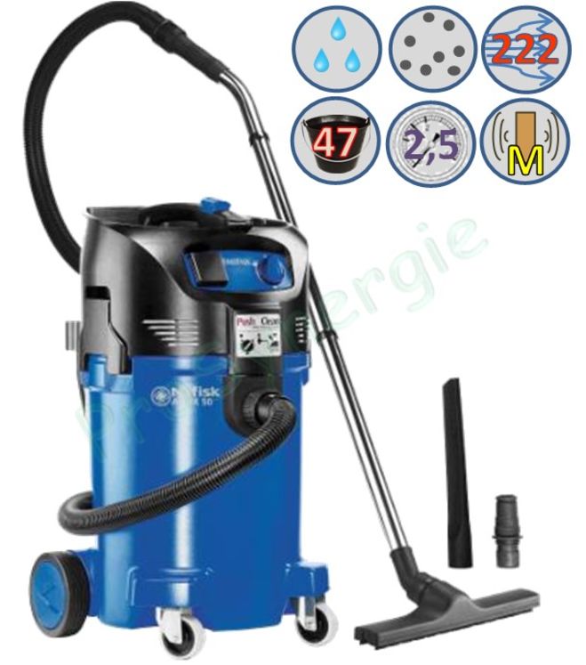 Aspirateur Attix 50-21 PC EU (décolmatage manuel et prise asservie)