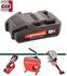 Batterie CAS 18 V 2 A / h pour Machines Rothenberger
