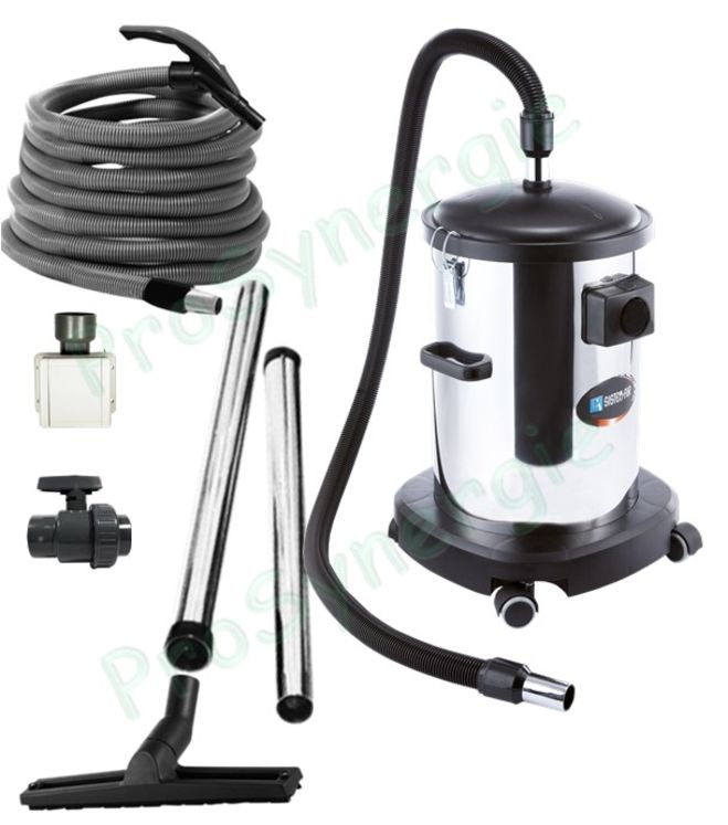 Kit accessoires de nettoyage (chaudière et local chaufferie) pour système de transfert pneumatique de granulés