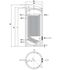 Préparateurs Eau chaude sanitaire 1000 litres acier revêtement ACS Polywarm (isolé ép. 100mm) classe ERP C 1 échangeur XL (spécial PAC) 6,5m² - ØxH=1070x2230mm
