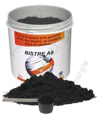 BISTRE A9 Produit d'entretien de cheminée - Sachet 450g