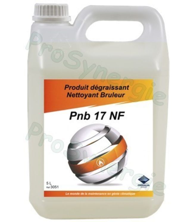 PNB17 NF - Dégraissant brûleur - 5 litres - Prêt à l´emploi en bidon