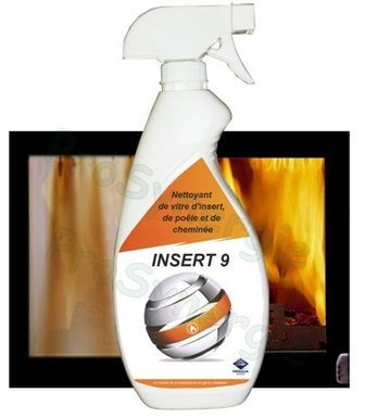RIEM - Insert 400 ml - Spray Nettoyant pour Vitres de Poêles de Chauffage  et Inserts de Cheminée - Nettoie - Dissout Rapidement les Traces de  Goudron, Suie et Graisse - Ne