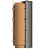 Ballon Tampon acier (chauffage) 1000 litres gamme Eco (sans déflecteur) Isolation polyester démontable ép.100 mm classe ERP C - 8 piquages latéraux Ø1´´1/2 - ØxH=1010x2090mm