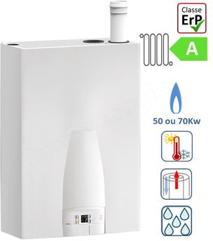 ALKON Chaudière 50 et 70Kw murale Gaz Condensation Ventouse - chauffage