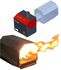 Brûleur à granulés Pelltech PV 50c - 9 à 50 Kw - 230V - LxlxH=560x235x285mm avec système de nettoyage (grille vibrante)
