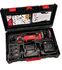 Sertisseuse Viper L2X Virax - Coffret 2 batteries 18V et chargeur avec Pince mère et Inserts TH16-20-26 - Capacité maxi métal 28 mm et composites 40 mm