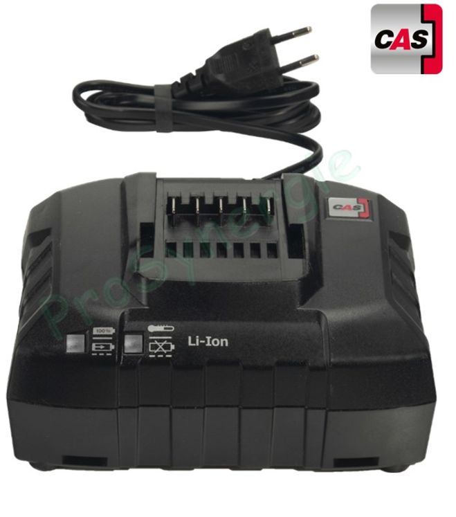 Chargeur 230V pour Batterie 12 à 36V Standard CAS pour Virax Rothenberger Metabo etc