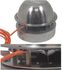 Ventilateur inox d´extraction fumée (maxi. 250°C) pour brûleur granulés jusqu´à 50KW (PV20/30/50) - ØxH=242x140mm - 230V 32W - Raccordement sur souche ou conduit de cheminée