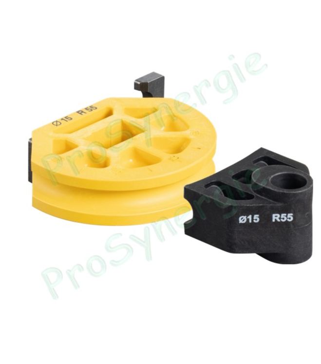 Forme de cintrage et contre-forme - Ø 15 mm - Rayon 55 mm