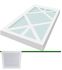Filtre plissé type G4 pour grilles de plafond porte-filtre