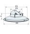 Diffuseur registre circulaire réglable 160, 200 ou 250 mm