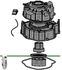 Compartiment moteur de la centrale d´aspiration C.Axpir Digital