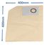 Lot de 5 sacs filtre de rechange 12 litres HxL = 550x330 mm - ´´ Trapdust ´´ murale