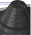 Etanchéité souple SolFlexe EPDM Noir (115 °C maxi) Ø 5 à 760 mm - Ouverture latérale possible - Avec embase carrée - Pour sortie de toiture
