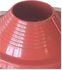 Etanchéité souple SolFlexe Silicone rouge (200 °C maxi) Ø 5 à 760 mm - Ouverture latérale possible - Avec embase carrée - Pour sortie de toiture