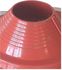 Etanchéité souple SolFlexe Silicone rouge (200 °C maxi) Ø 5 à 760 mm - Ouverture latérale possible - Avec embase carrée - Pour sortie de toiture