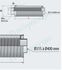 Silencieux circulaire  SIL FLEX Alu - Ø 100 mm - Longueur 50 ou 100 cm