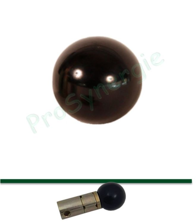 Boule en Bakelite diamètre 40mm (raccord Femelle M8)