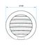 Grille Auvent extérieur pour entrée d´air murale EHT2 / EFT2