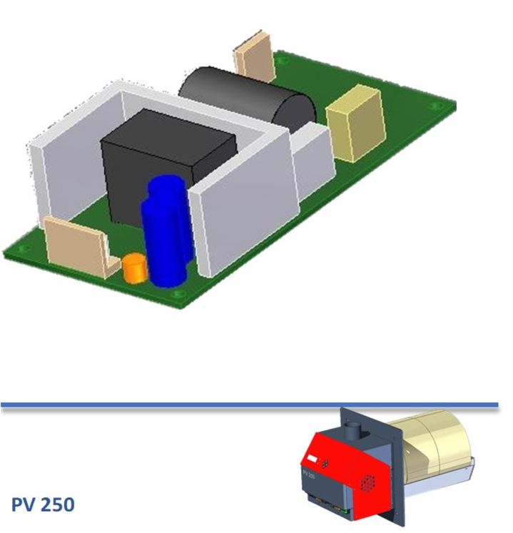 Transformateur d'alimentation pour brûleur PV250