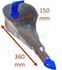 Capte-suie Plat spécial Poêle à Granulés diamètres Ø 80 et 100 mm