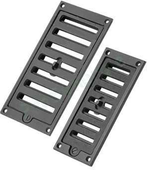 grilles de diffusion d'air chaudet de convection airclips