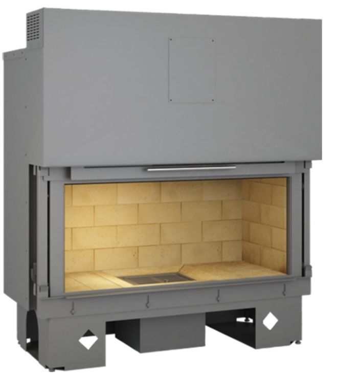 Foyer gamme Ambiance Horizon Droit 1100 , Dimensions hors tout HxLxP = 1478x1202x610