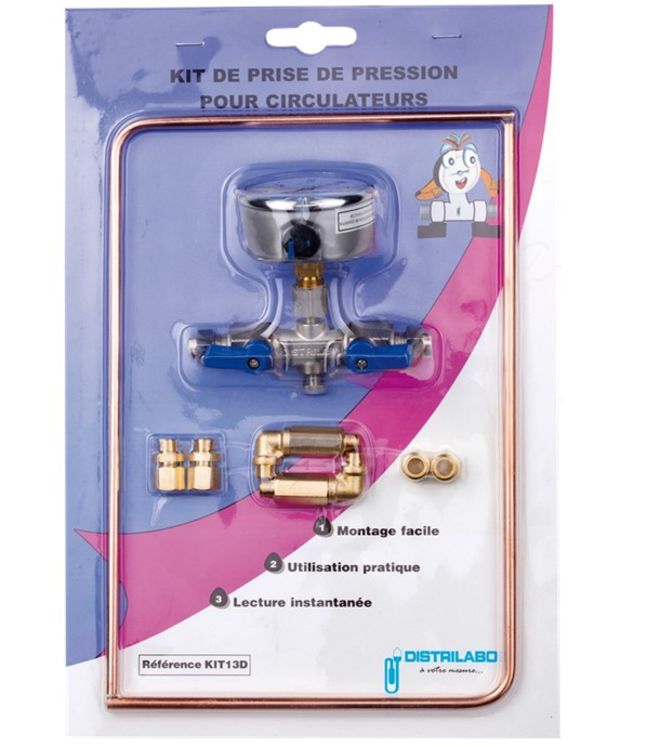 Kit de prise de pression pour circulateur