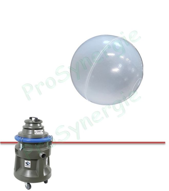 Balle flotteur Ø 100 mm pour aspirateur Galax 2043 et 2047 - 40L