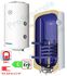 Chauffe eau sanitaire Vertical Mural 200L classe ERP C - mixte électrique 230V 3000W + 1 échangeur Droite 0.50m² - Ø560 & Haut. 1250mm