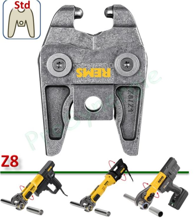 Mâchoire Mère Z8 (pour boucles de sertissage S 180° (PR-2B)