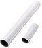 Tuyau de poêle acier 0,7mm émaillé blanc Ø 125 à 153mm longueur 1m / 50cm / 33cm / 25cm