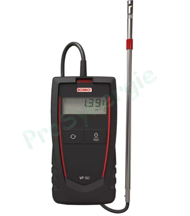 Thermo-Anémomètre à fil chaud portable type VT 50