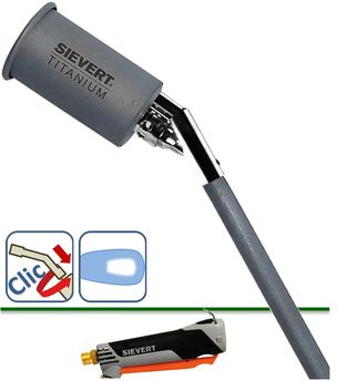 Lance Brûleur puissant en titane (étancheur) Ø 60 mm - Longueur 600 mm - Pour chalumeau Promatic