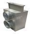 kit récupérateur d'air chaud Emeraude basse consommation, 3 bouches (débit  jusqu´à 300m³/h - 2 à 4 bouches), Avec filtration